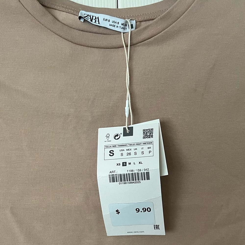 Zara crop top